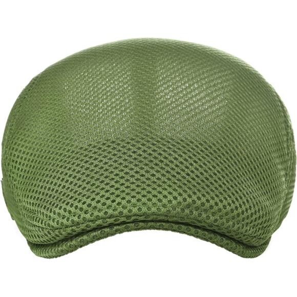 Men Breathable Mesh Summer Hat Adjustable Newsboy Beret Ivy Cabbie Flat Cap - Picture 3 of 7